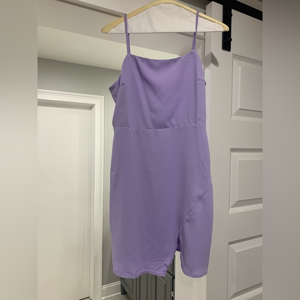 These three boutique purple dress